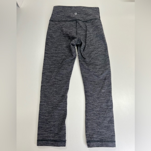 Lululemon Space Dye Wonder Under Leggings in Gray Size 4 - Picture 4 of 7